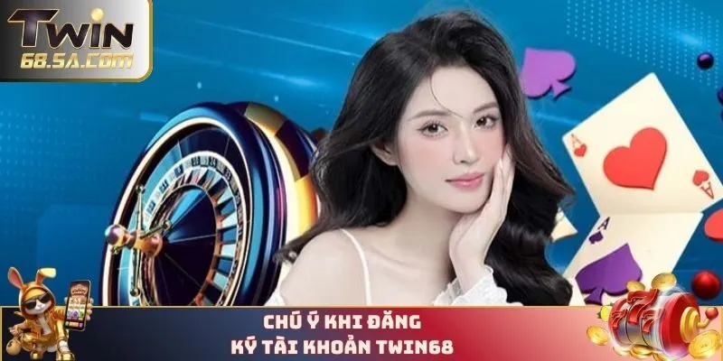 Chú ý khi đăng ký tài khoản TWIN68 