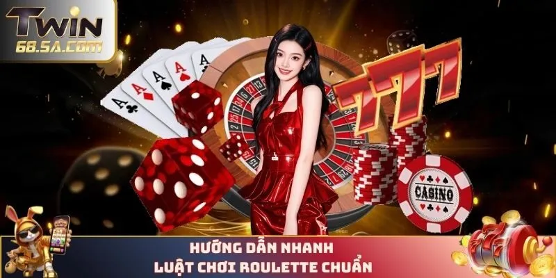 Hướng dẫn nhanh luật chơi Roulette chuẩn